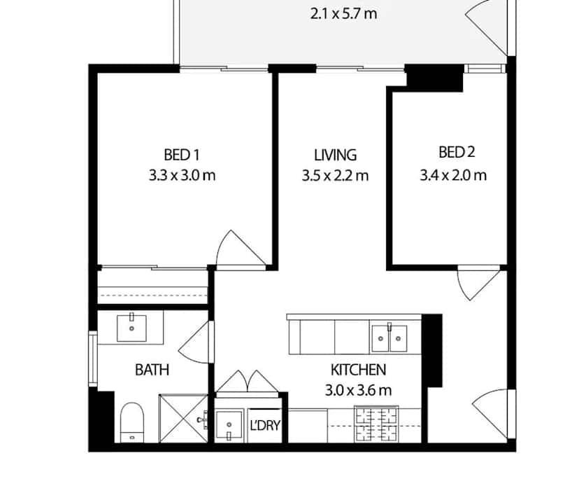 $500-650, Student-accommodation, 2 rooms, Ultimo NSW 2007, Ultimo NSW 2007