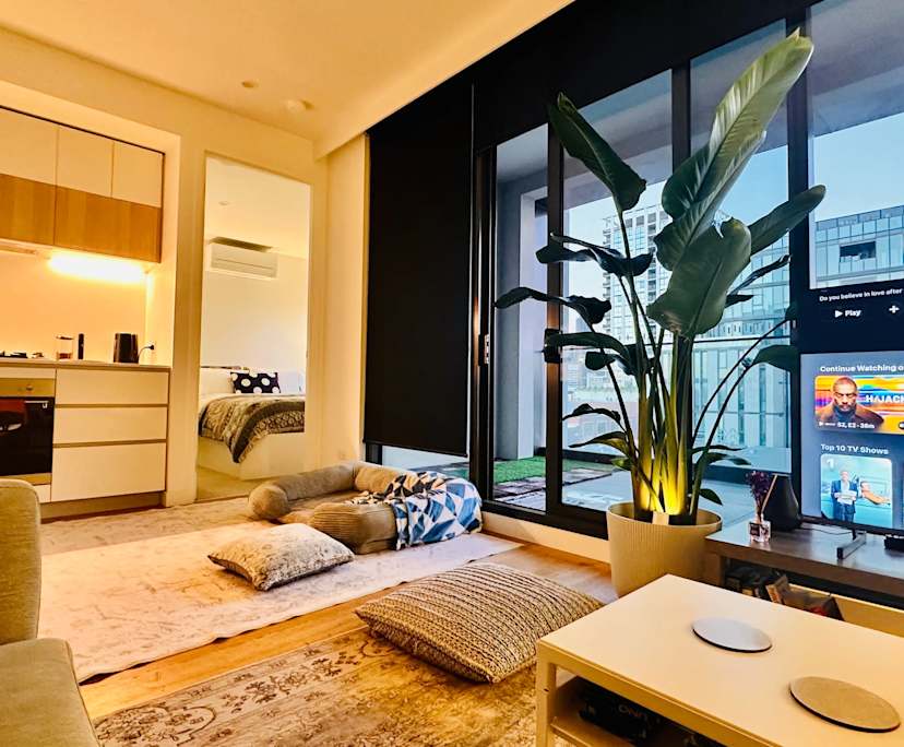 Furnished room with own bathroom