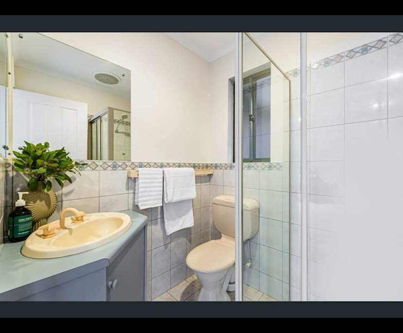 Room with own bathroom
