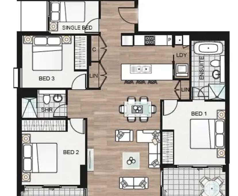 $450, Flatshare, 4 bathrooms, Rosebery NSW 2018