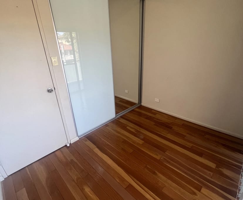 Unfurnished room with own bathroom
