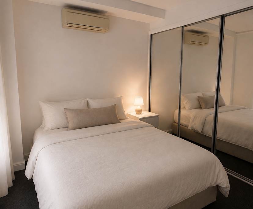 Furnished room with own bathroom
