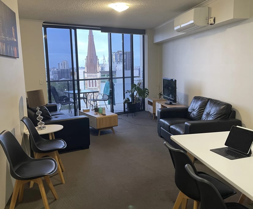 Furnished room with own bathroom
