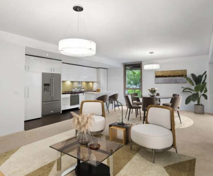 Unfurnished room with own bathroom