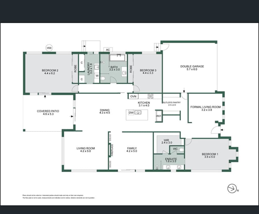 Whole property with 3 rooms for rent