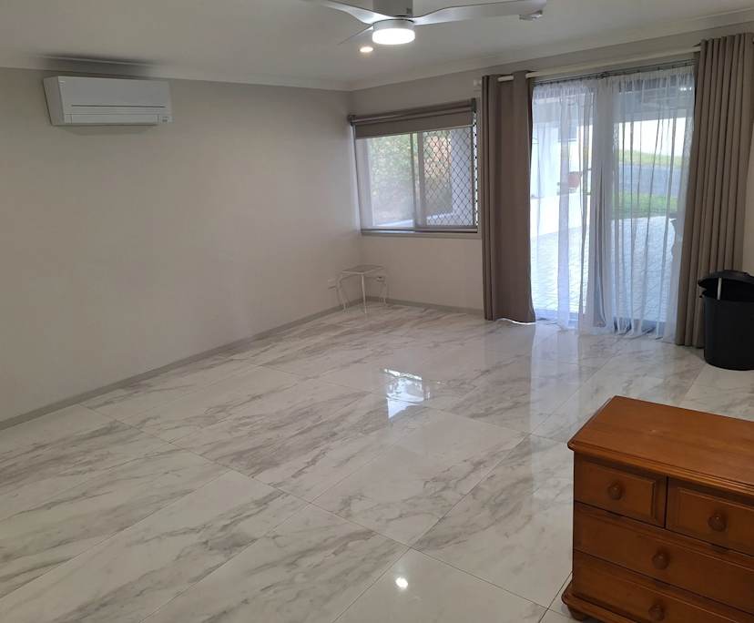 Unfurnished room with own bathroom