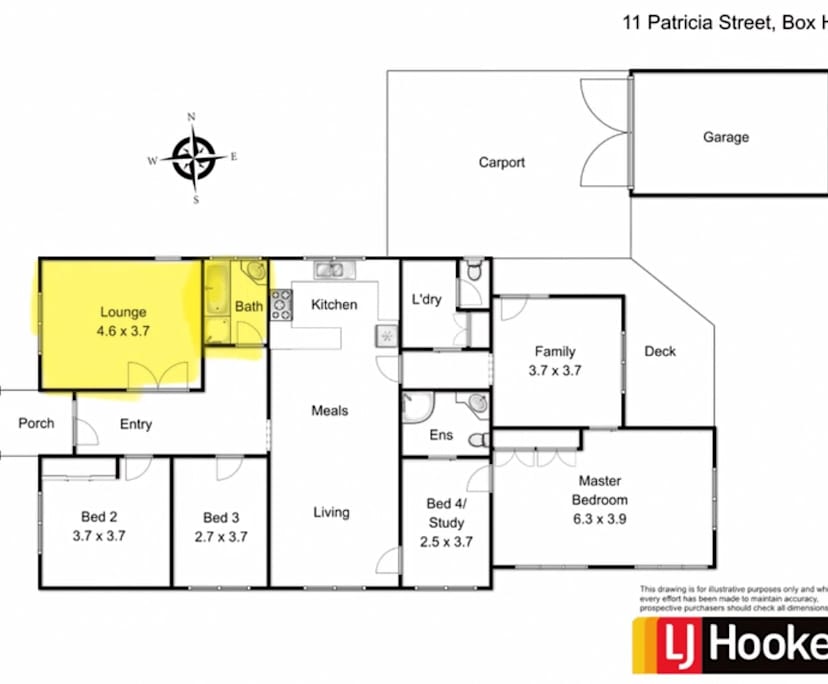 Furnished room in a share house
