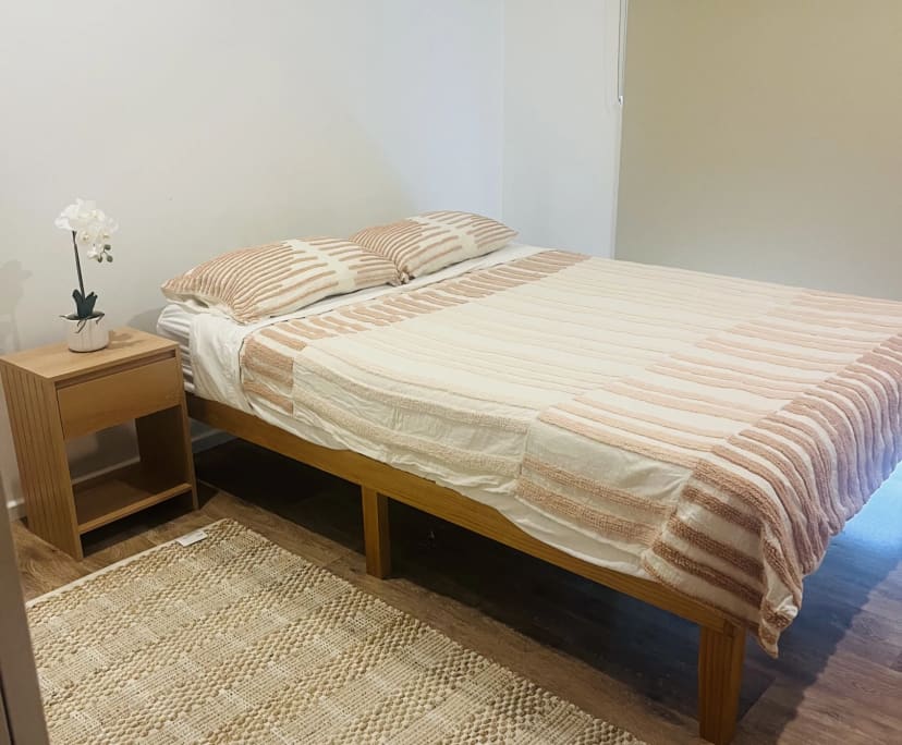 Room with own bathroom