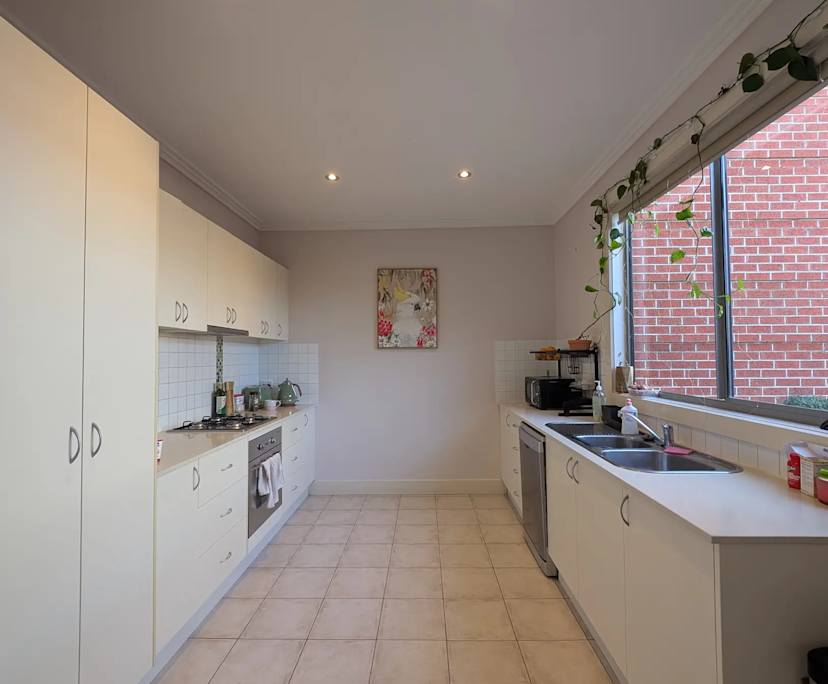 Unfurnished room with own bathroom