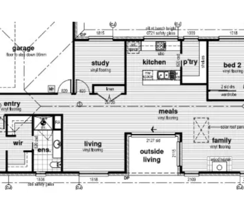 Furnished room in a share house
