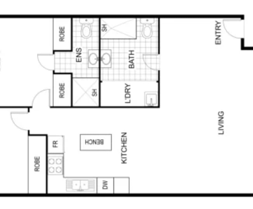 Room for Rent in Turner, Canberra 285, Unfurnishe...