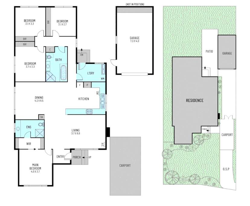 Room with ensuite in a share house