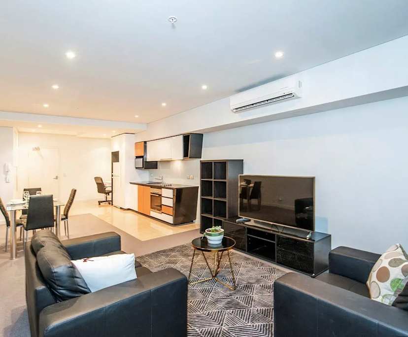 Furnished room with own bathroom