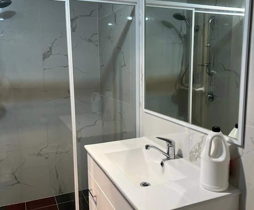 Room with own bathroom