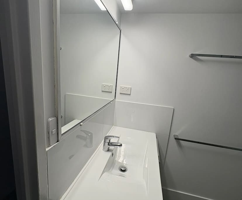 Unfurnished room with own bathroom