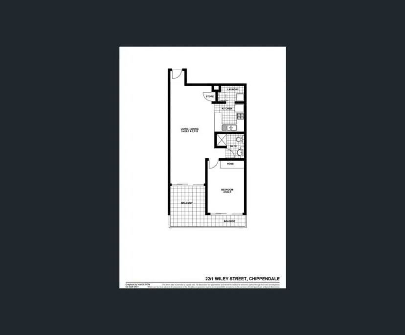 $400, 1-bed, 1 bathroom, Chippendale NSW 2008