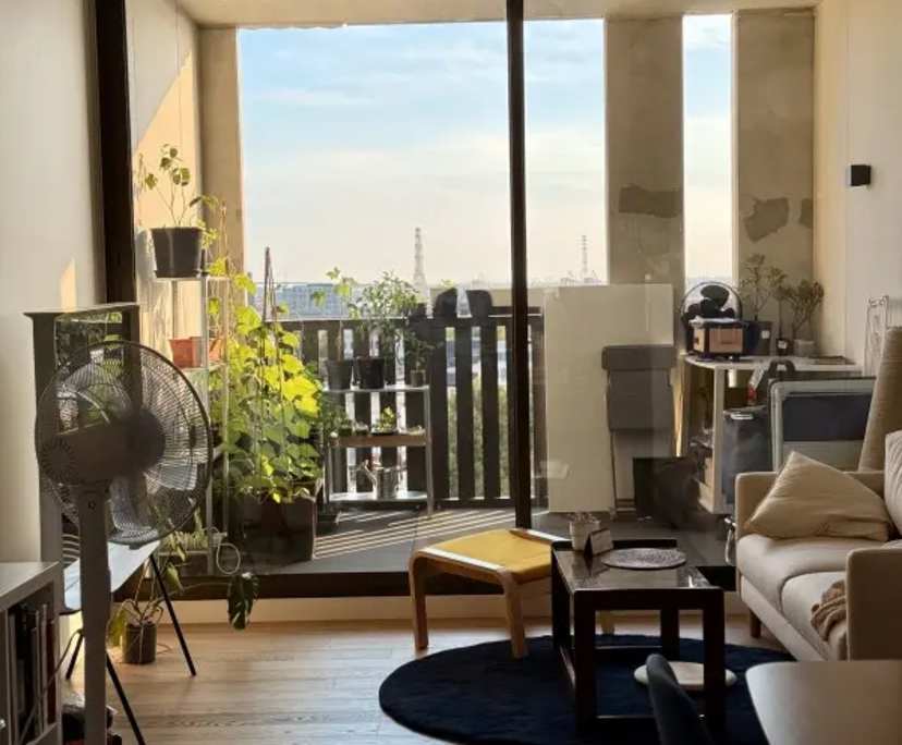 Furnished room with own bathroom