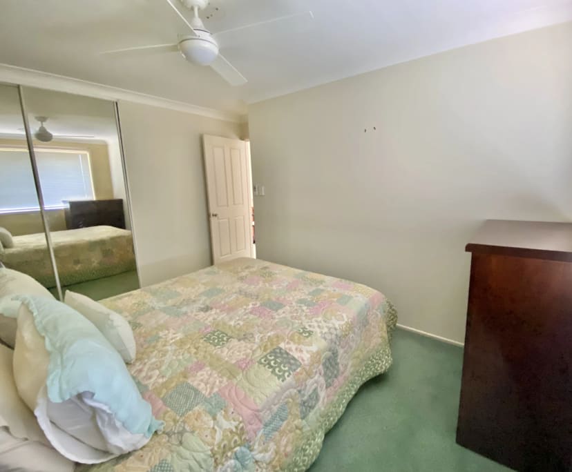 Furnished room with own bathroom