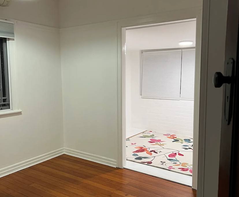 Unfurnished room with own bathroom
