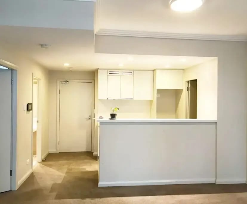 Unfurnished room with own bathroom