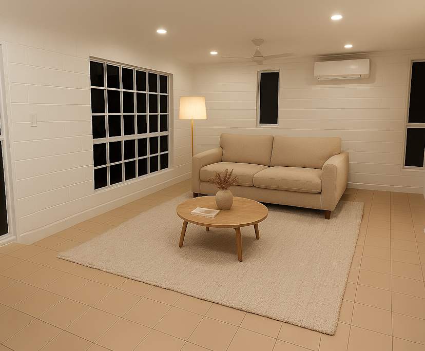 Whole property with 3 rooms for rent