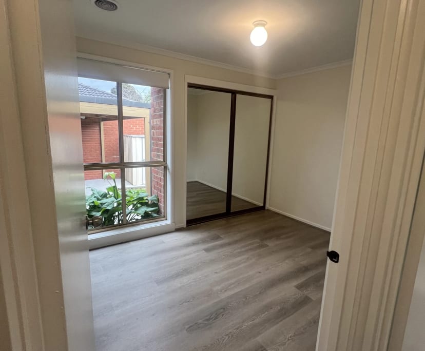 Unfurnished room with own bathroom
