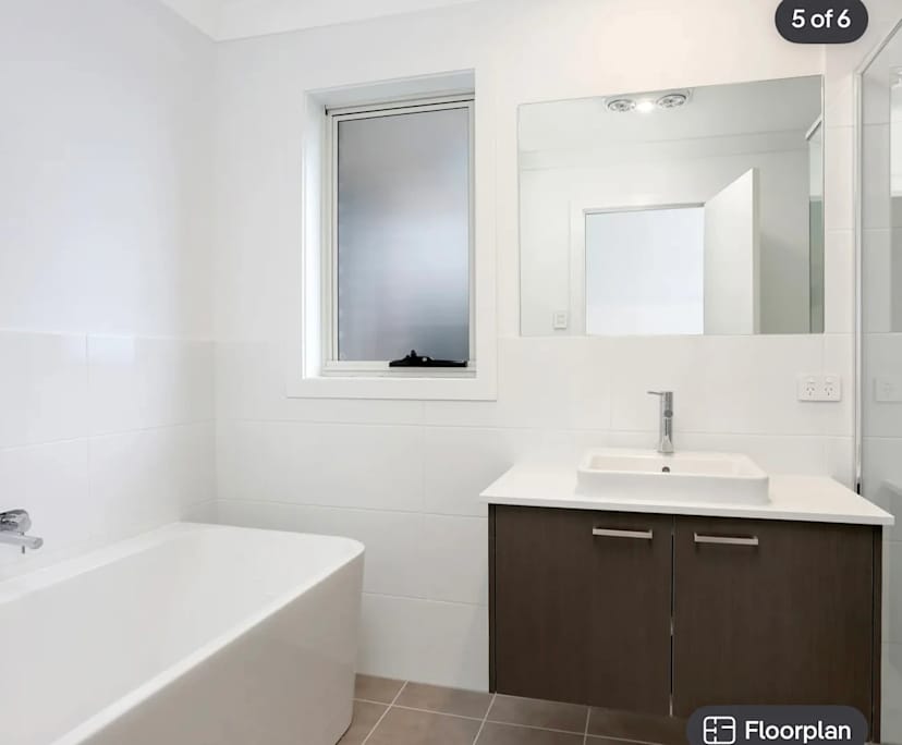 Room with own bathroom