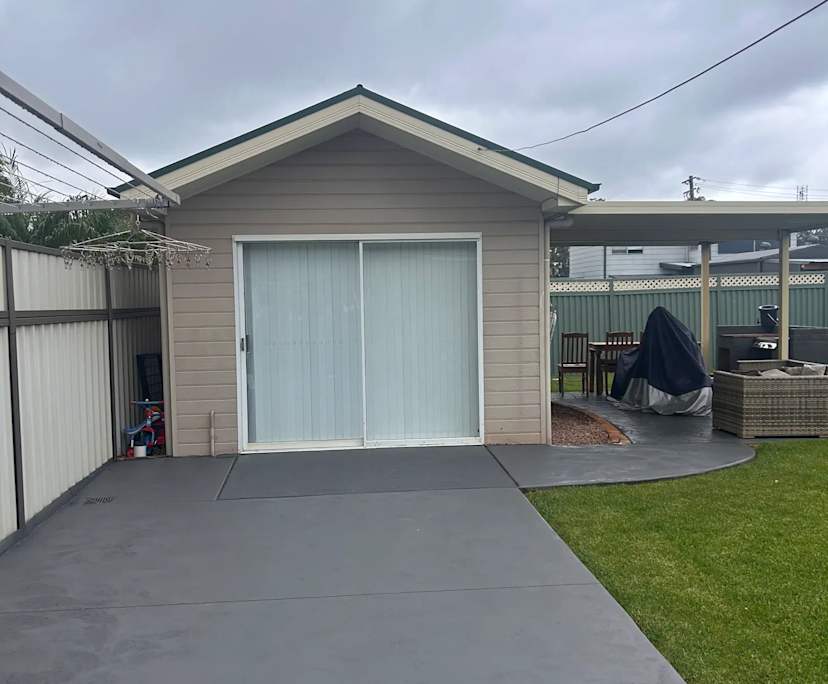 Room with own bathroom
