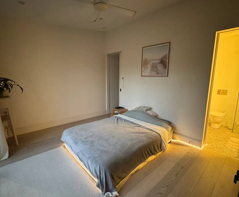 Furnished room with ensuite in a share house