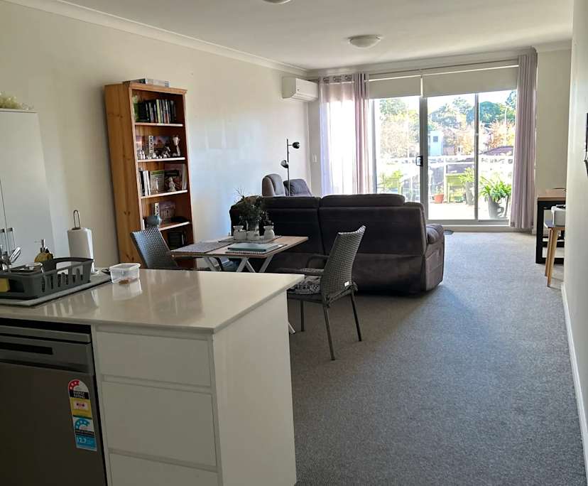 Unfurnished room with own bathroom