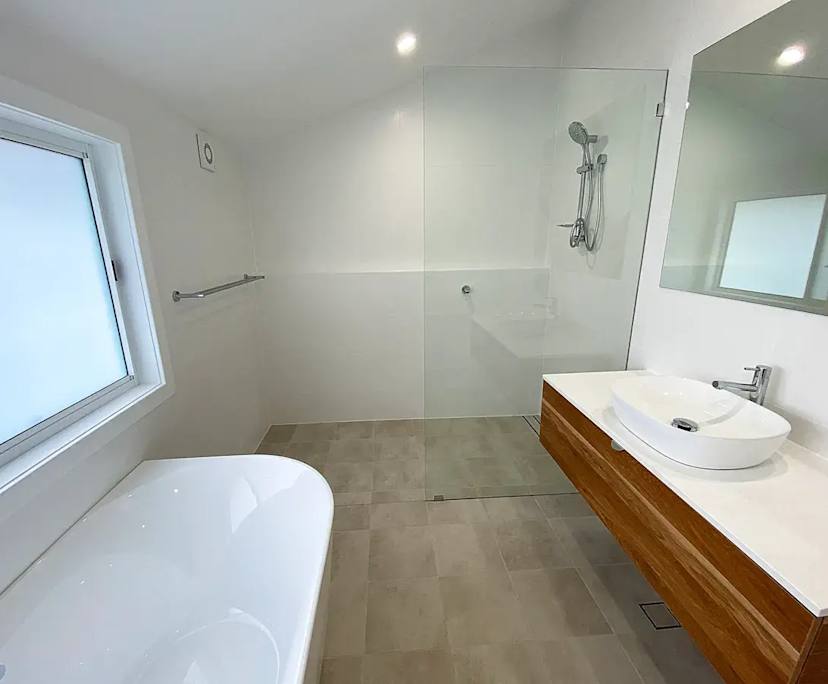 Room with own bathroom