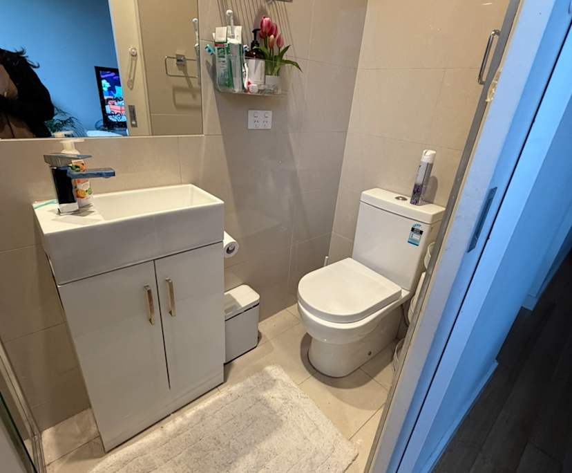 Room with own bathroom