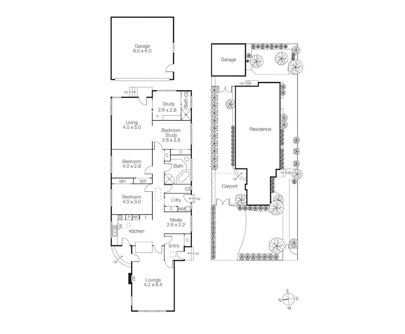 Unfurnished room in a share house