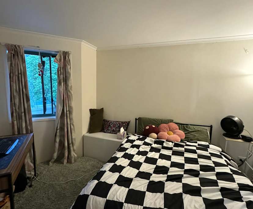 Unfurnished room with ensuite in a share house