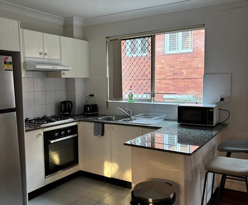 Furnished room with own bathroom