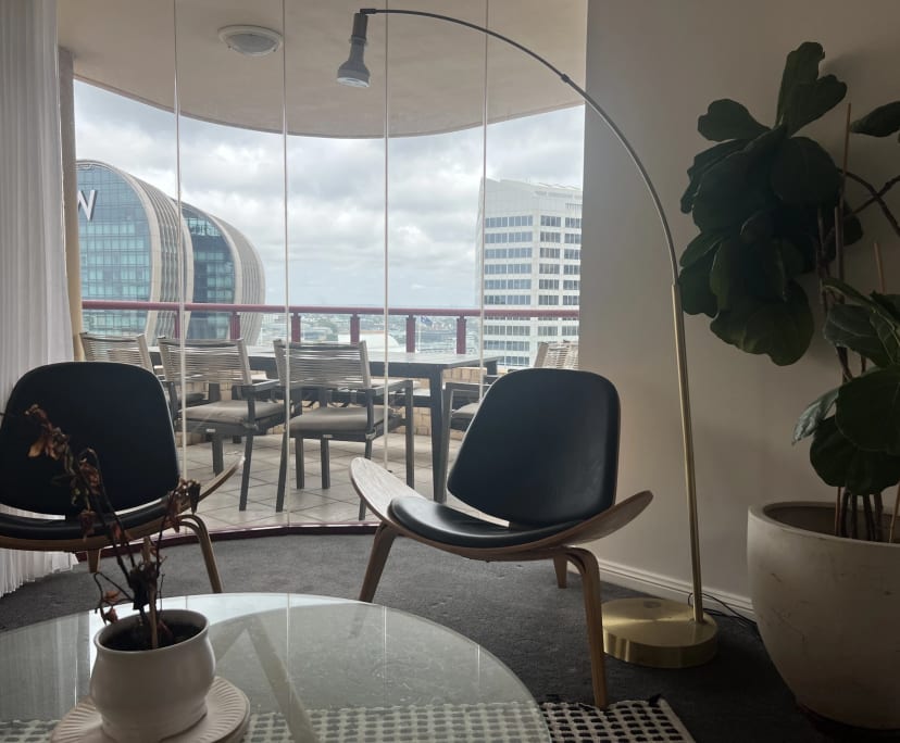 Room with own bathroom