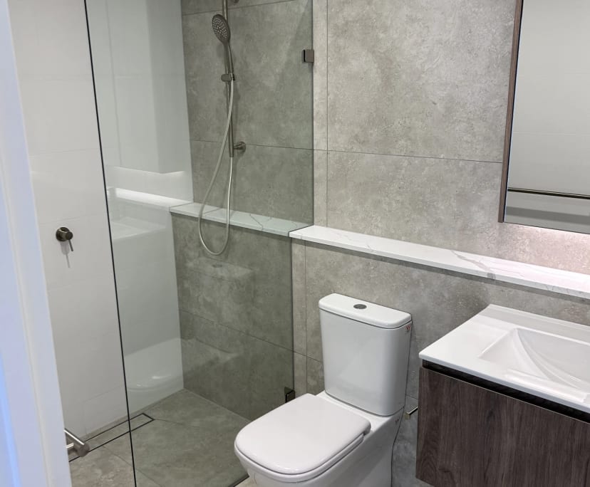Room with own bathroom