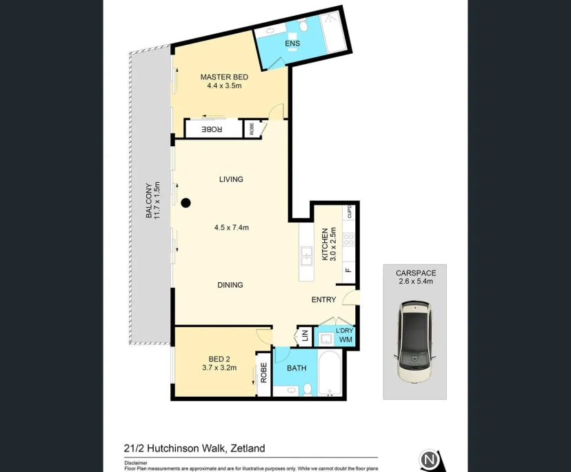 Unfurnished room with own bathroom