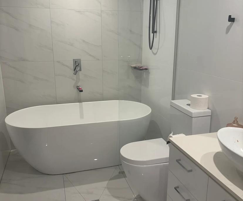 Room with own bathroom