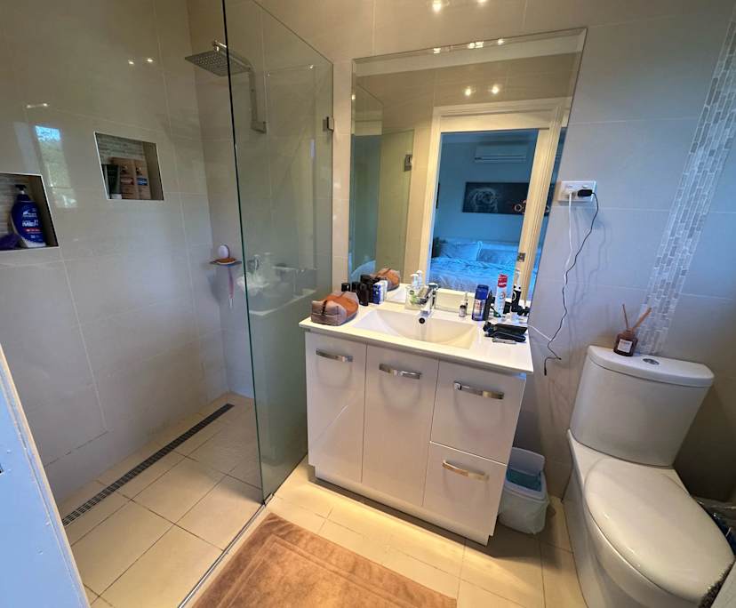 Unfurnished room with ensuite in a share house