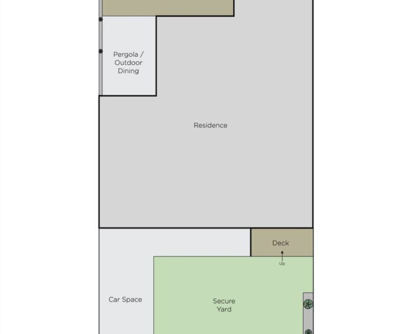 Furnished room in a share house