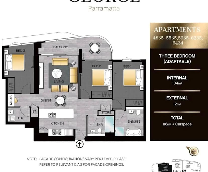 Furnished room in a flatshare
