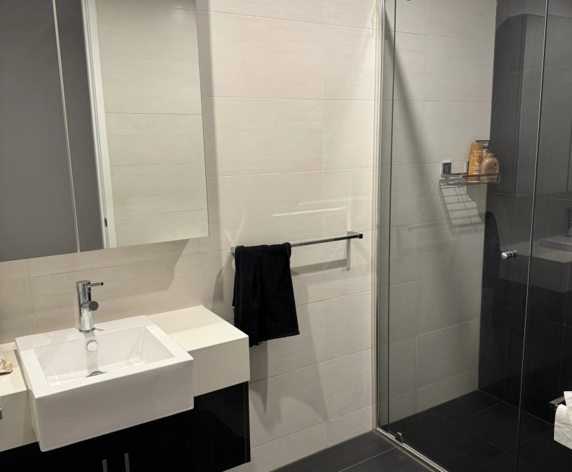 Room with own bathroom