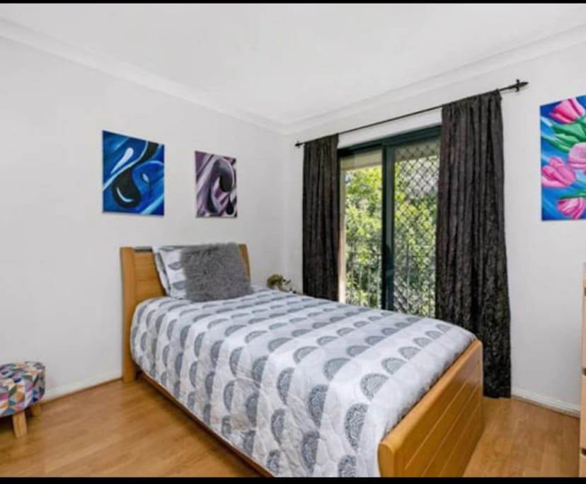 Furnished room with own bathroom