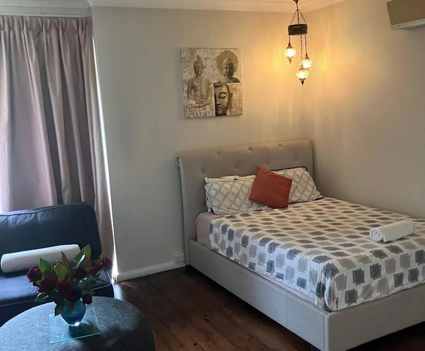 Room with own bathroom