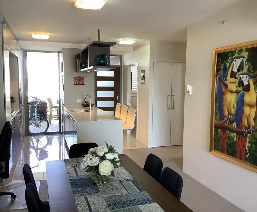 Furnished room with own bathroom