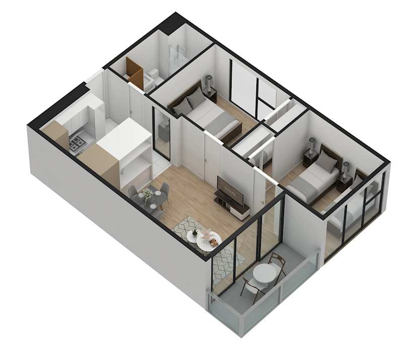 $999, Whole-property, 2 bathrooms, Melbourne VIC 3000