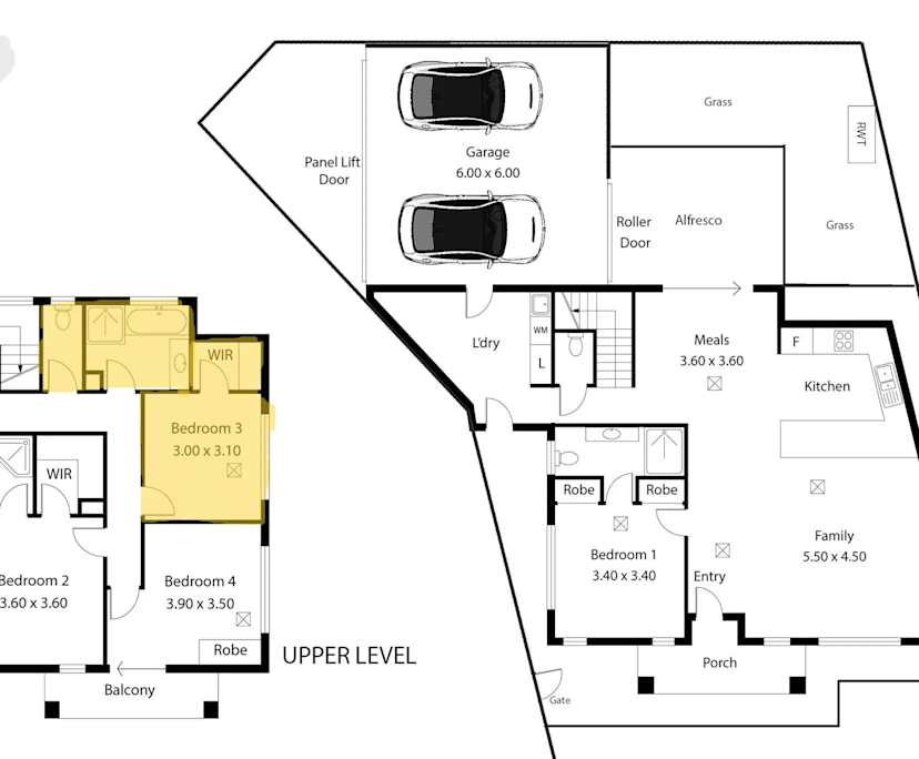 Unfurnished room with own bathroom