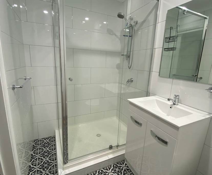 Room with own bathroom