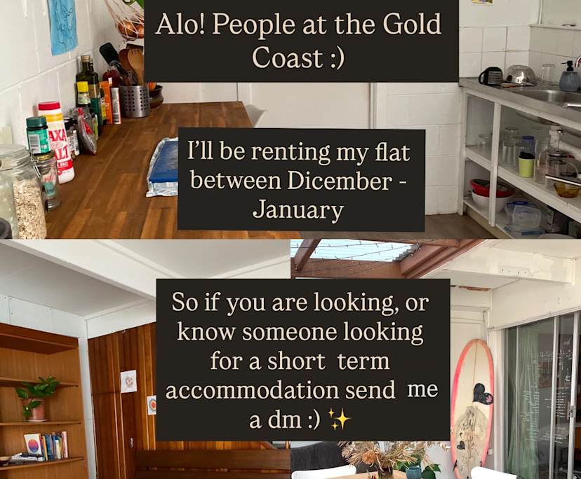 Furnished room studio flat for rent